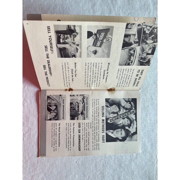 Vintage Chevrolet Used Car Selling Films Booklet - Picture 4 of 9